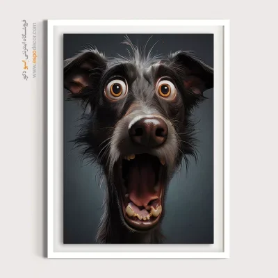 تابلو حیوانات بامزه - اسپو دکور