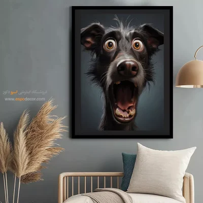 تابلو حیوانات بامزه - اسپو دکور