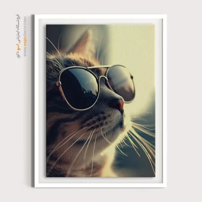 تابلو حیوانات بامزه - اسپو دکور