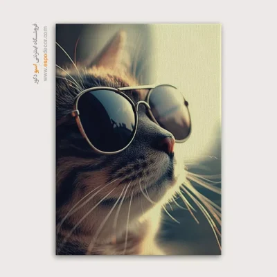 تابلو حیوانات بامزه - اسپو دکور