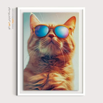 تابلو حیوانات بامزه - اسپو دکور