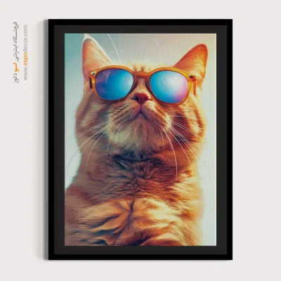 تابلو حیوانات بامزه - اسپو دکور