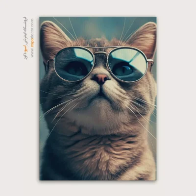 تابلو حیوانات بامزه - اسپو دکور