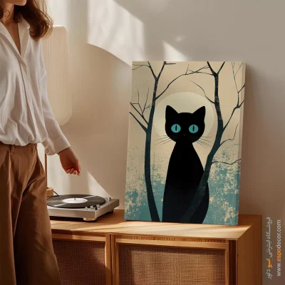 تابلو حیوانات بامزه - اسپو دکور