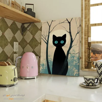 تابلو حیوانات بامزه - اسپو دکور