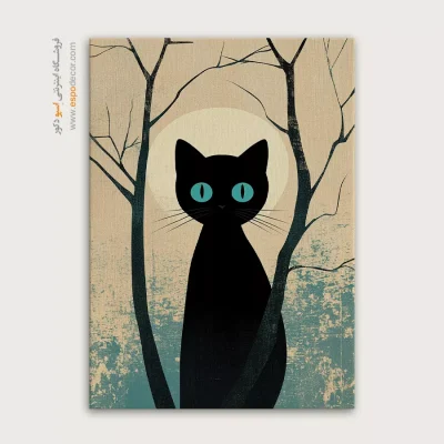 تابلو حیوانات بامزه - اسپو دکور