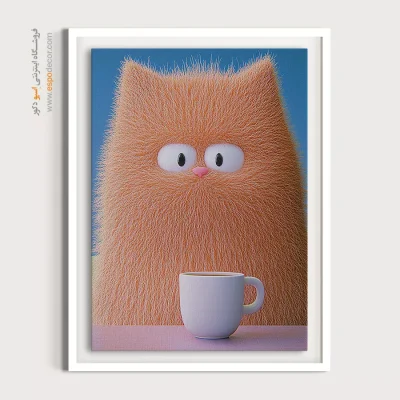 تابلو حیوانات بامزه - اسپو دکور