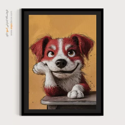 تابلو حیوانات بامزه - اسپو دکور