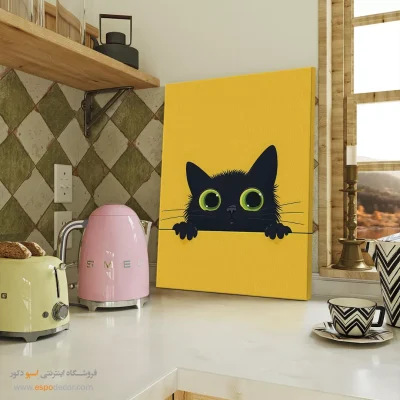 تابلو حیوانات بامزه - اسپو دکور