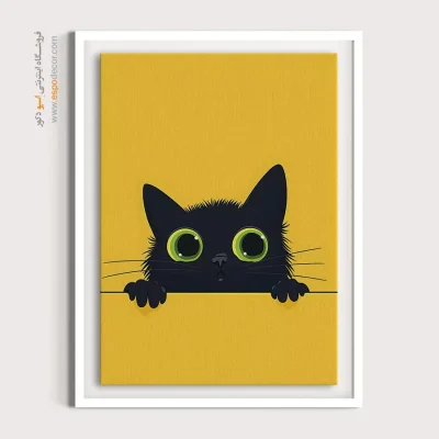 تابلو حیوانات بامزه - اسپو دکور