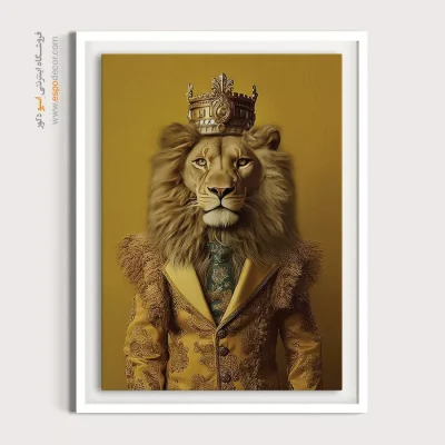 تابلو حیوانات بامزه - اسپو دکور