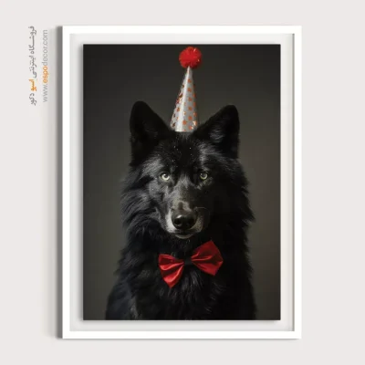 تابلو حیوانات بامزه - اسپو دکور