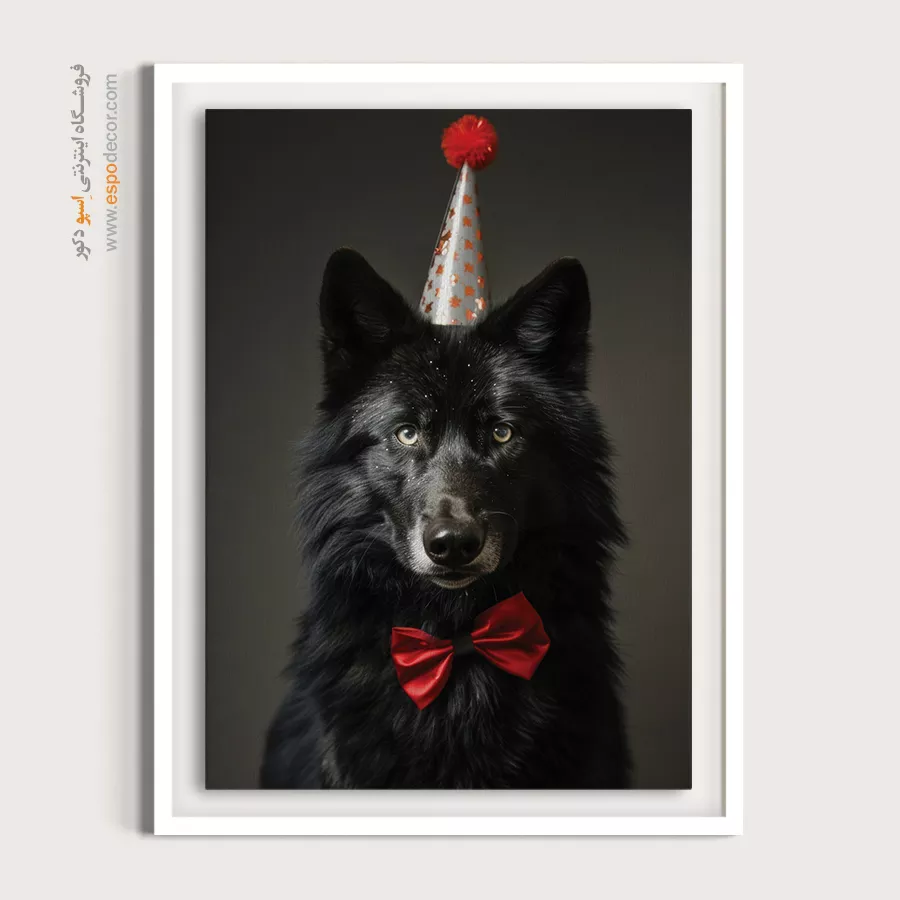 تابلو حیوانات بامزه - اسپو دکور