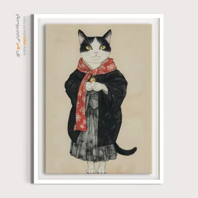 تابلو حیوانات بامزه - اسپو دکور