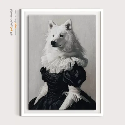 تابلو حیوانات بامزه - اسپو دکور