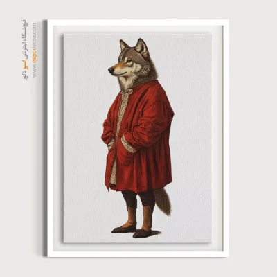 تابلو حیوانات بامزه - اسپو دکور