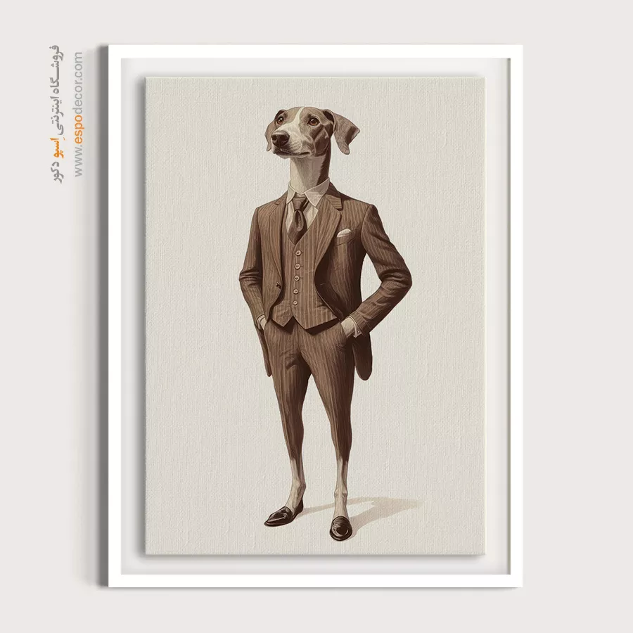 تابلو حیوانات بامزه - اسپو دکور