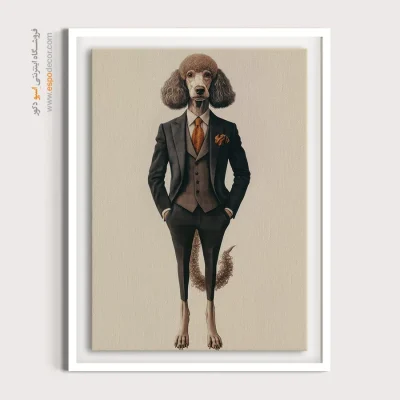 تابلو حیوانات بامزه - اسپو دکور