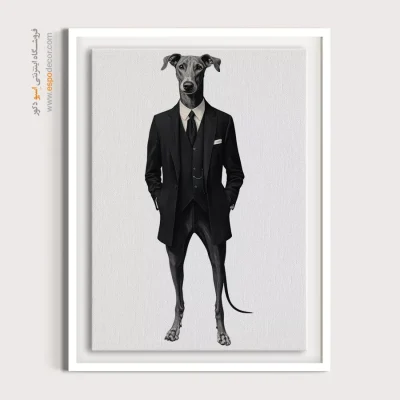 تابلو حیوانات بامزه - اسپو دکور