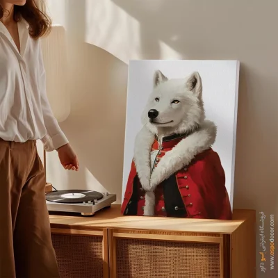 تابلو حیوانات بامزه - اسپو دکور