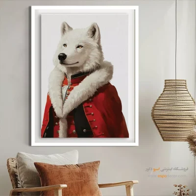 تابلو حیوانات بامزه - اسپو دکور