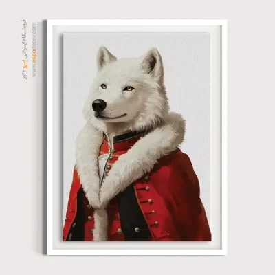 تابلو حیوانات بامزه - اسپو دکور