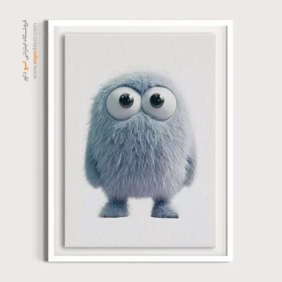 تابلو حیوانات بامزه - اسپو دکور