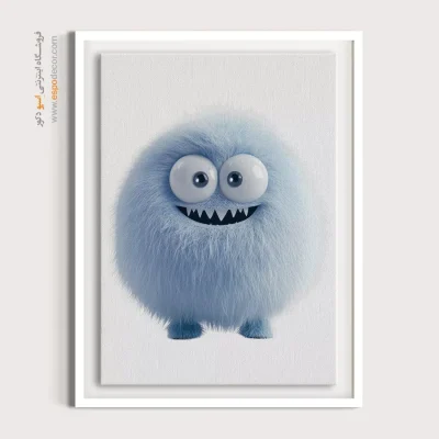 تابلو حیوانات بامزه - اسپو دکور