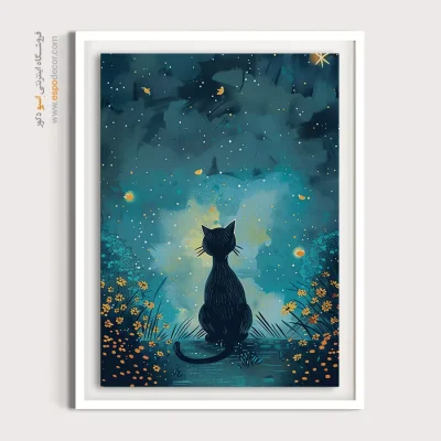 تابلو حیوانات بامزه - اسپو دکور