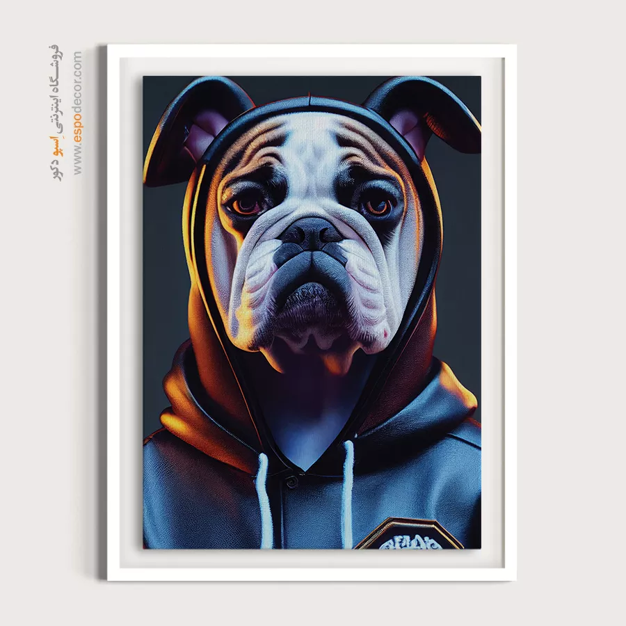 تابلو حیوانات بامزه - اسپو دکور