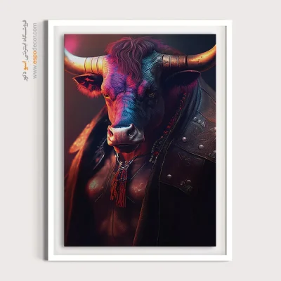 تابلو حیوانات بامزه - اسپو دکور