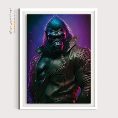 تابلو حیوانات بامزه - اسپو دکور