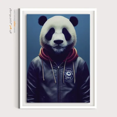 تابلو حیوانات بامزه - اسپو دکور