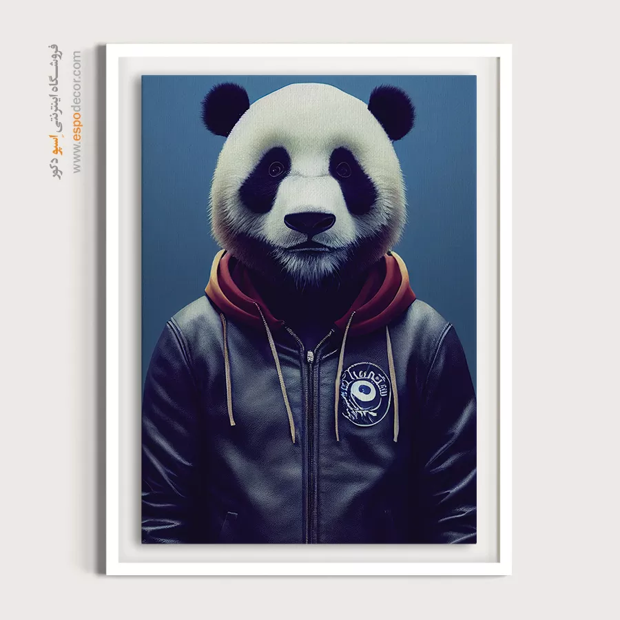 تابلو حیوانات بامزه - اسپو دکور