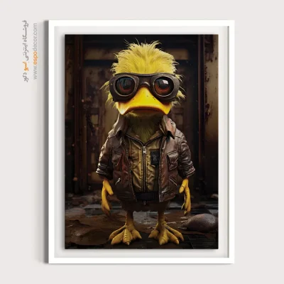 تابلو حیوانات بامزه - اسپو دکور