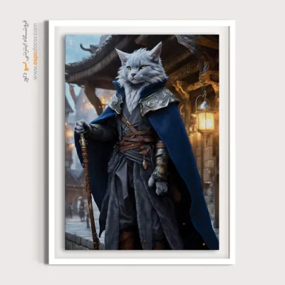 تابلو حیوانات بامزه - اسپو دکور