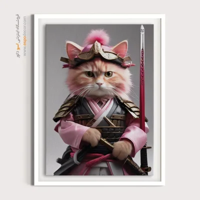 تابلو حیوانات بامزه - اسپو دکور