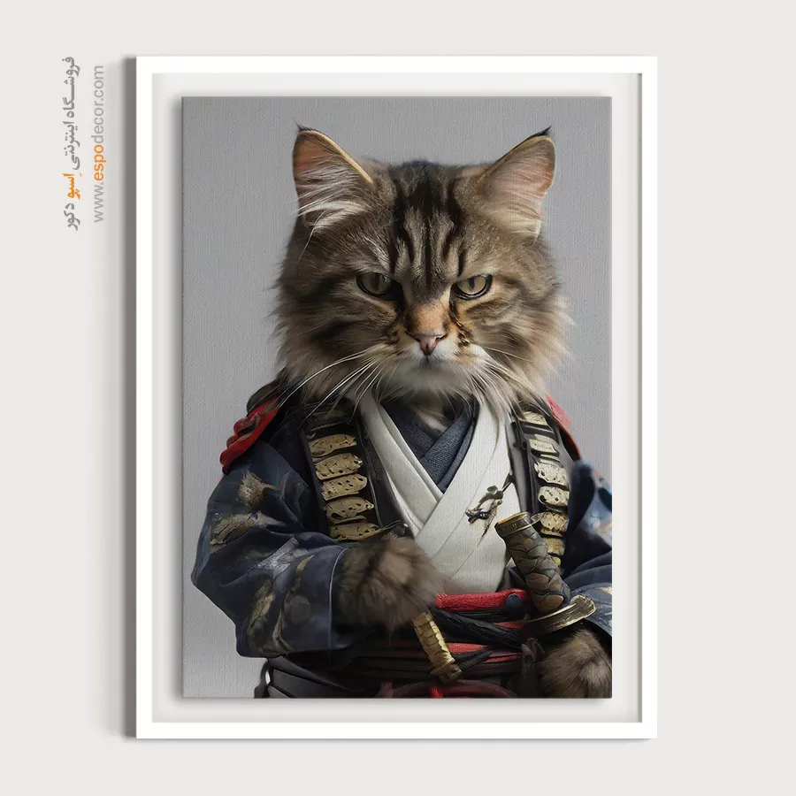 تابلو حیوانات بامزه - اسپو دکور