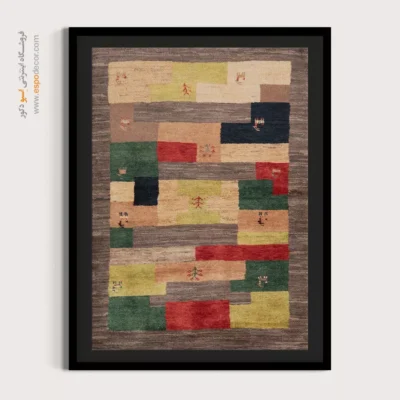 خرید تابلو دکوراتیو - پرواز دشت – تابلو گبه - اسپو دکور