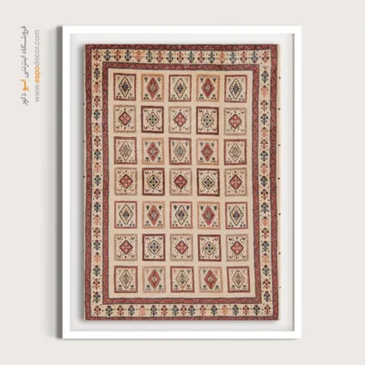 خرید تابلو دیواری - طلوع ترانه – تابلو گبه - اسپو دکور