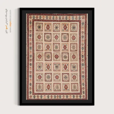 خرید تابلو دیواری - طلوع ترانه – تابلو گبه - اسپو دکور