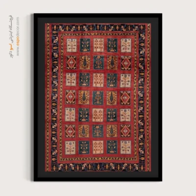 تابلو بوم دکوراتیو - پرواز آشنا – تابلو گبه - اسپو دکور