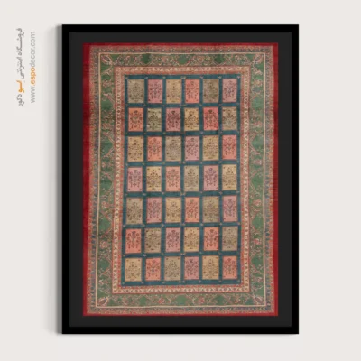 طراحی گبه روی تابلو - کهن – تابلو گبه - اسپو دکور