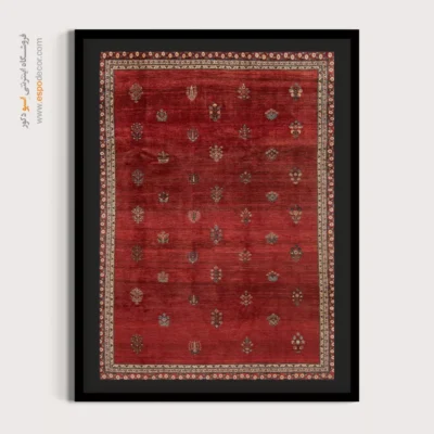 گبه دست‌بافت - قلم آفتاب – تابلو گبه - اسپو دکور