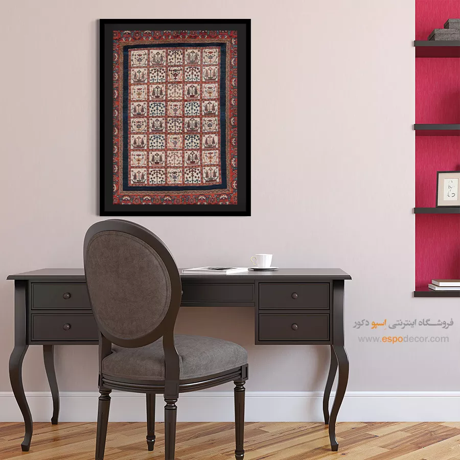 خرید تابلو لوکس - قلم دشت – تابلو گبه - اسپو دکور