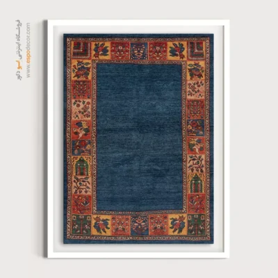 خرید هنر ایرانی مدرن - خاطره فروغ – تابلو گبه - اسپو دکور