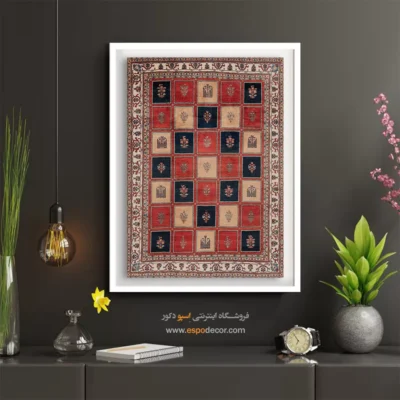 خرید تابلو هنری با طرح گبه - رنگ نقش – تابلو گبه - اسپو دکور