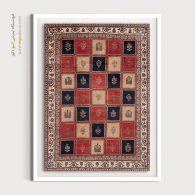 خرید تابلو هنری با طرح گبه - رنگ نقش – تابلو گبه - اسپو دکور