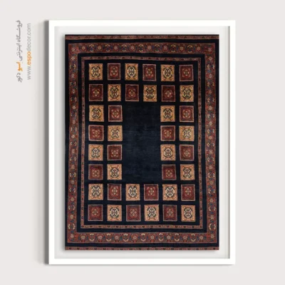 خرید تابلو قابدار گبه - پرواز شب – تابلو گبه - اسپو دکور