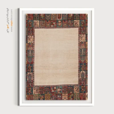 دکوراسیون با هنر ایرانی - قلم گرم – تابلو گبه - اسپو دکور